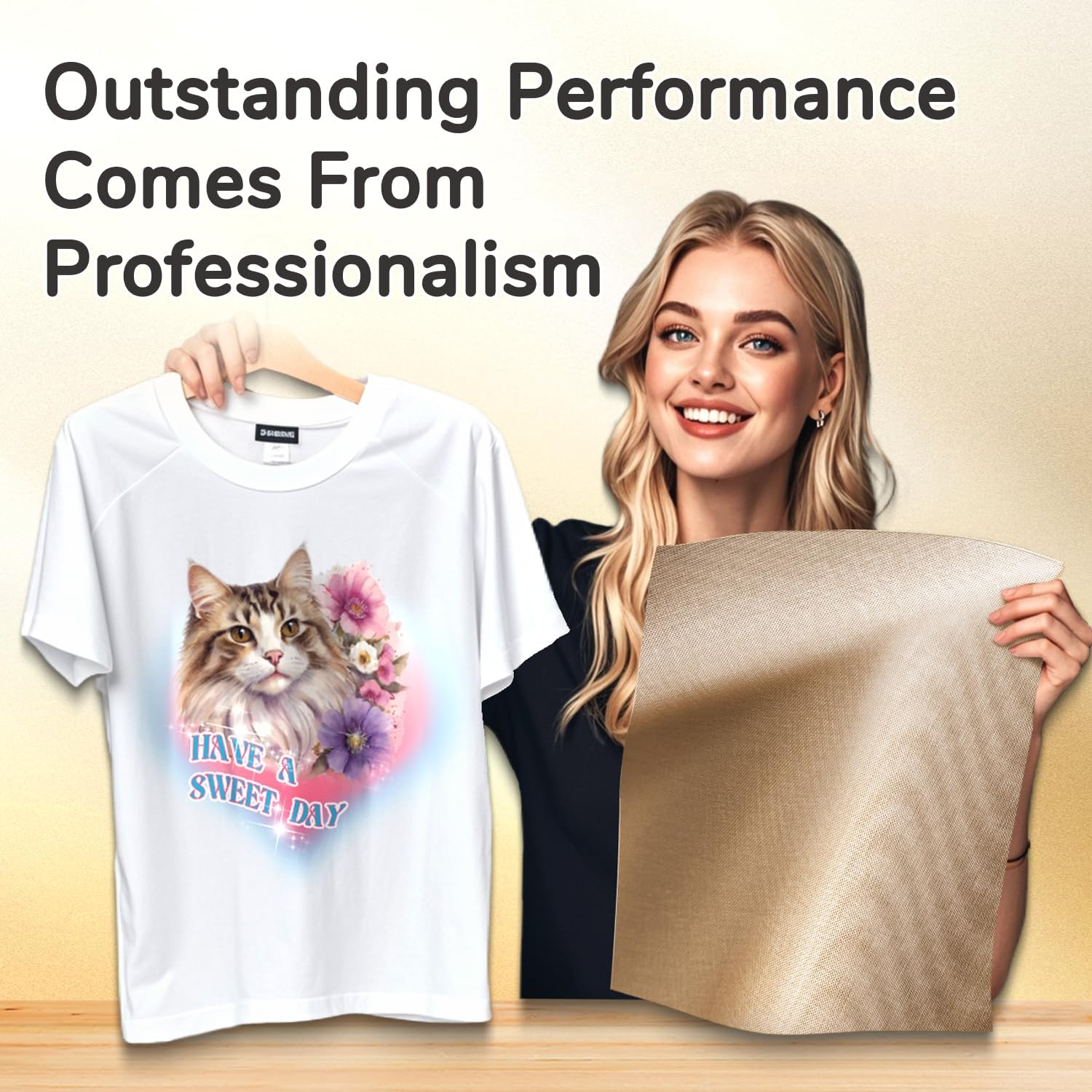 Transourdream 3 Pack PTFE Teflon Sheets Size S 8.5 X 11 for Mini Heat Press Heat Resistant Craft Mat Sublimation Paper and Heat Transfer Paper Reusable image number 1