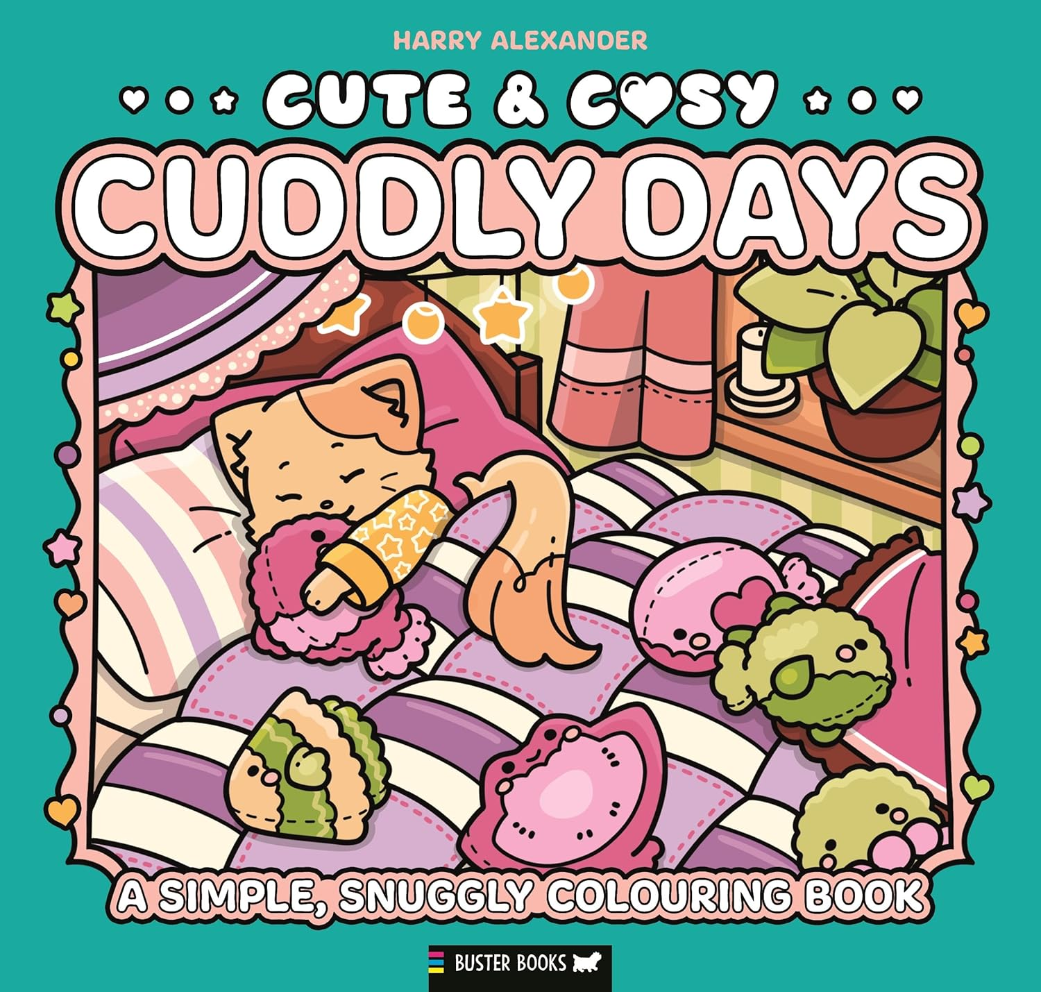 Cute & Cosy: Cuddly Days: a Simple, Snuggly Colouring Book image number 4