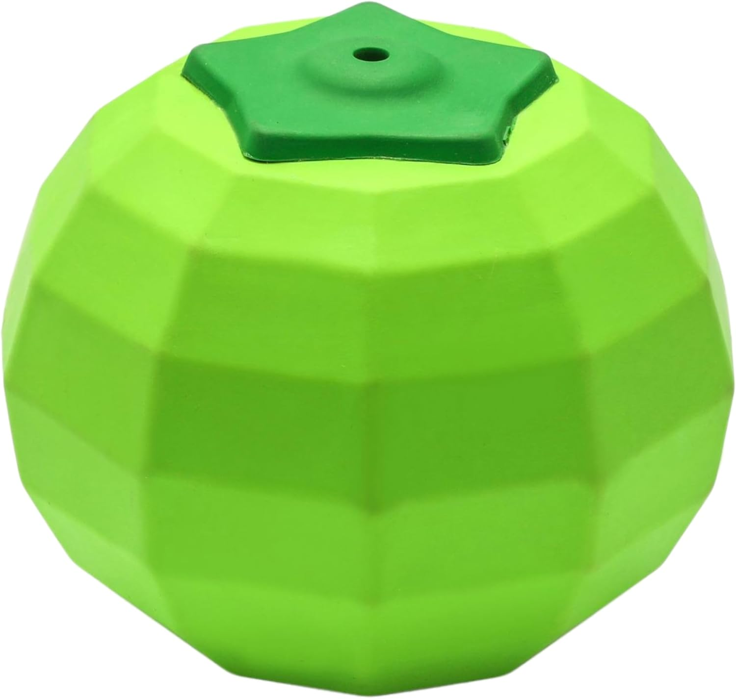 Dog Squeaky Toys for Aggressive Chewers Large Breed Balls Interactive Dog Ball Toy Almost Indestructible for Medium Small Dogs Puppy Chew Toys Teeth Cleaning with Natural Rubber (Green, One Size) image number 2