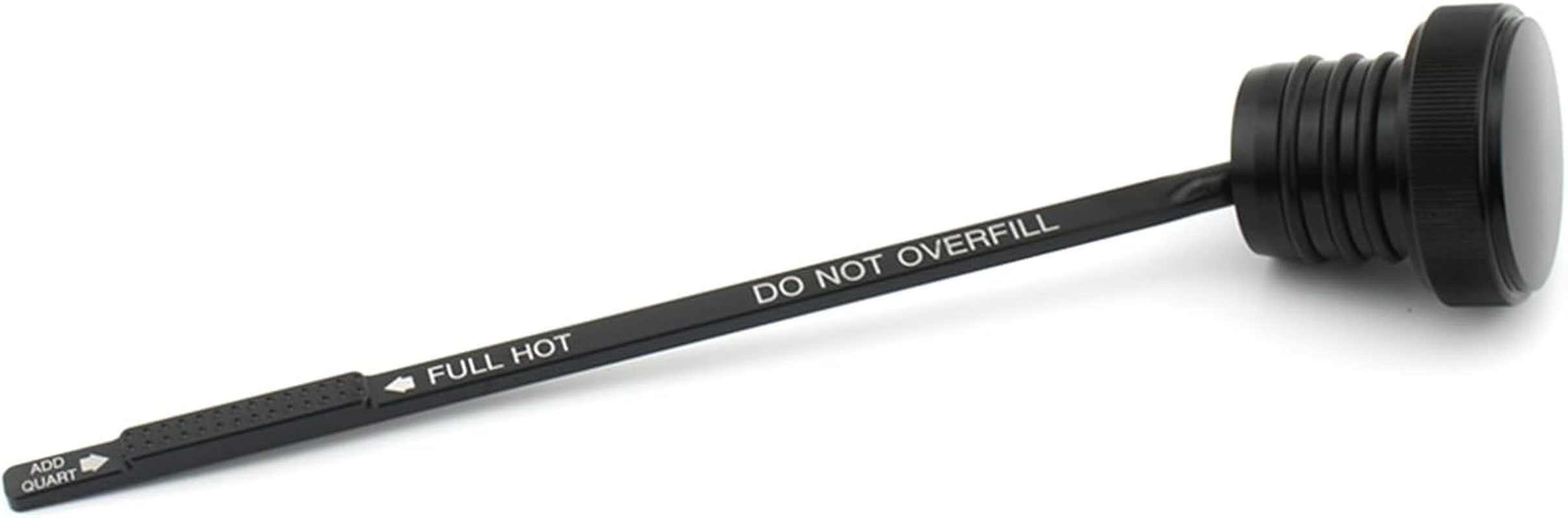 Black Chrome Motorcycle Oil Tank Dipstick for Harley-Davidson Dyna 1999-2005 Low Rider