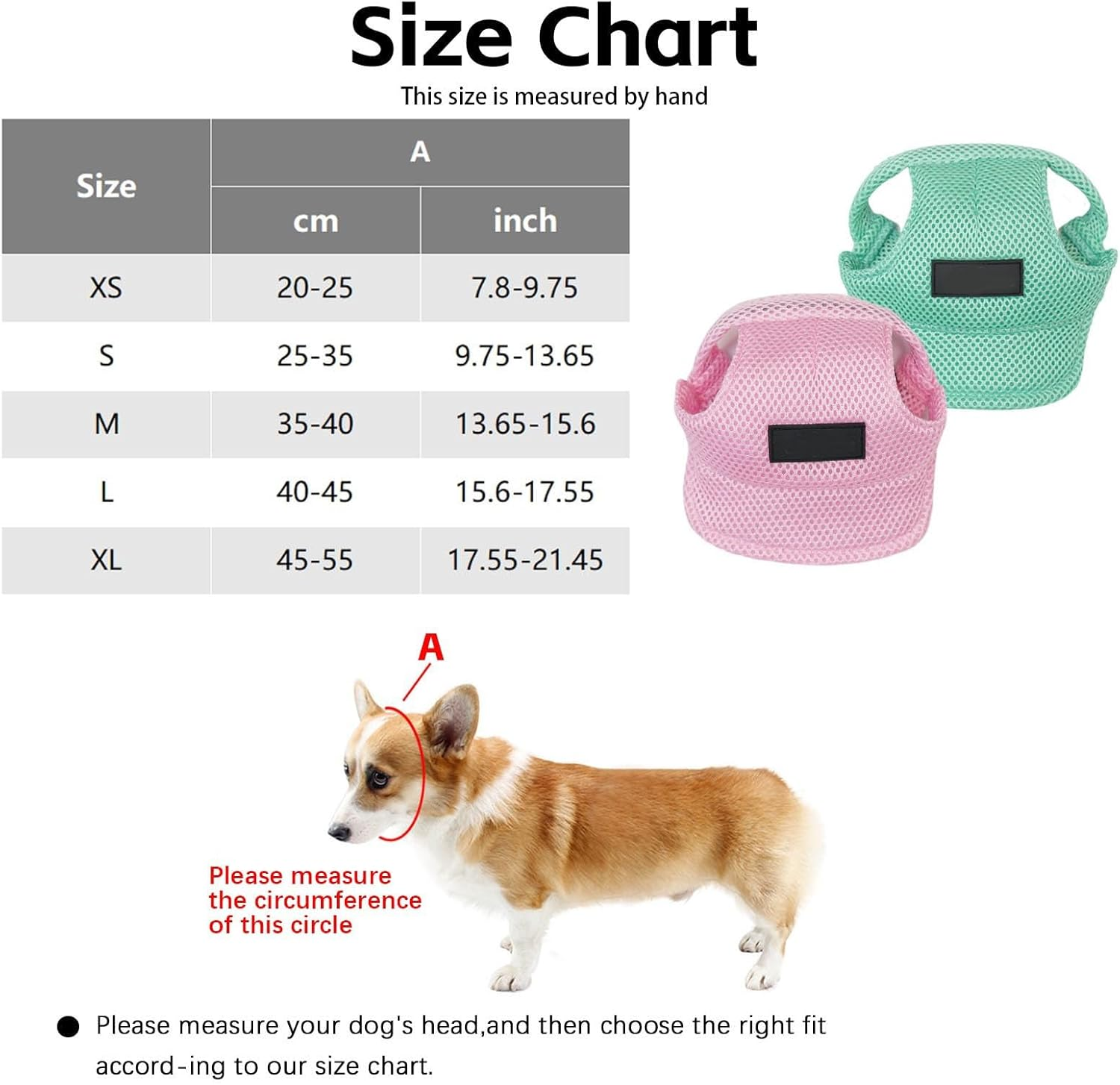 UOSIA Dog Hats for Large Dogs Pet Puppy Visor Hats Adjustable Doggy Summer Beach Hat with Ear Holes and Neck Strap Cute Dog Sunbonnet Headdress for Outdoor Golden Retriever Hat(Pink,Xl) image number 5