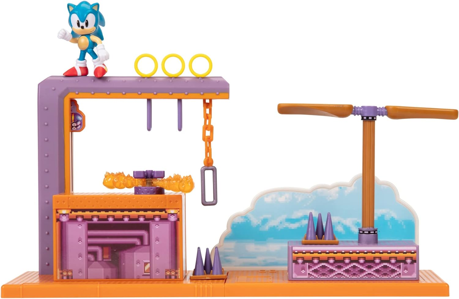 Sonic - 2.5" Flying Battery Zone Playset image number 2