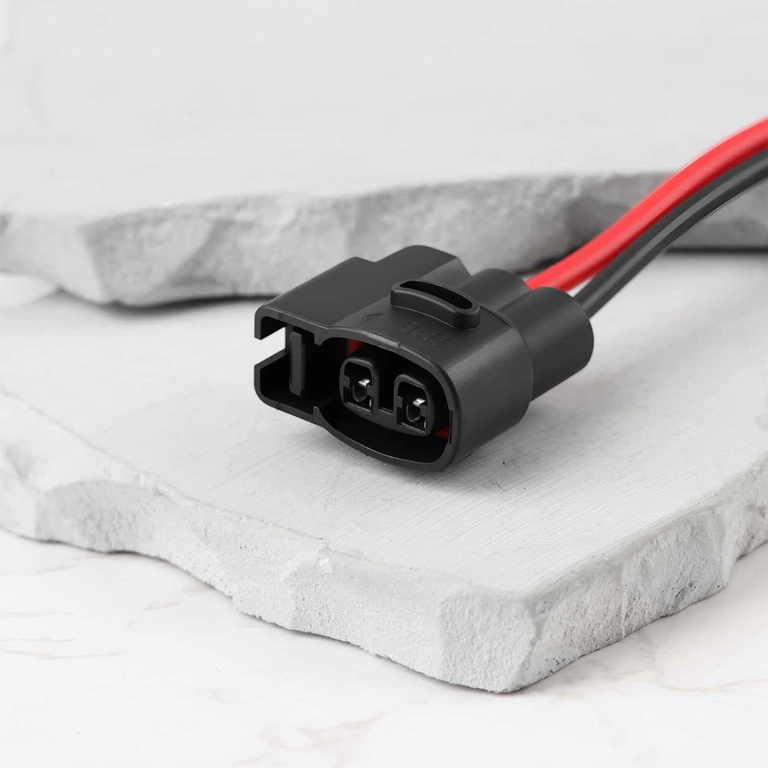 2Pin Ignition Coil Repair Plug Harness 7T4Z12029E 610-00119 Compatible with Kia Compatible with Toyota image number 1