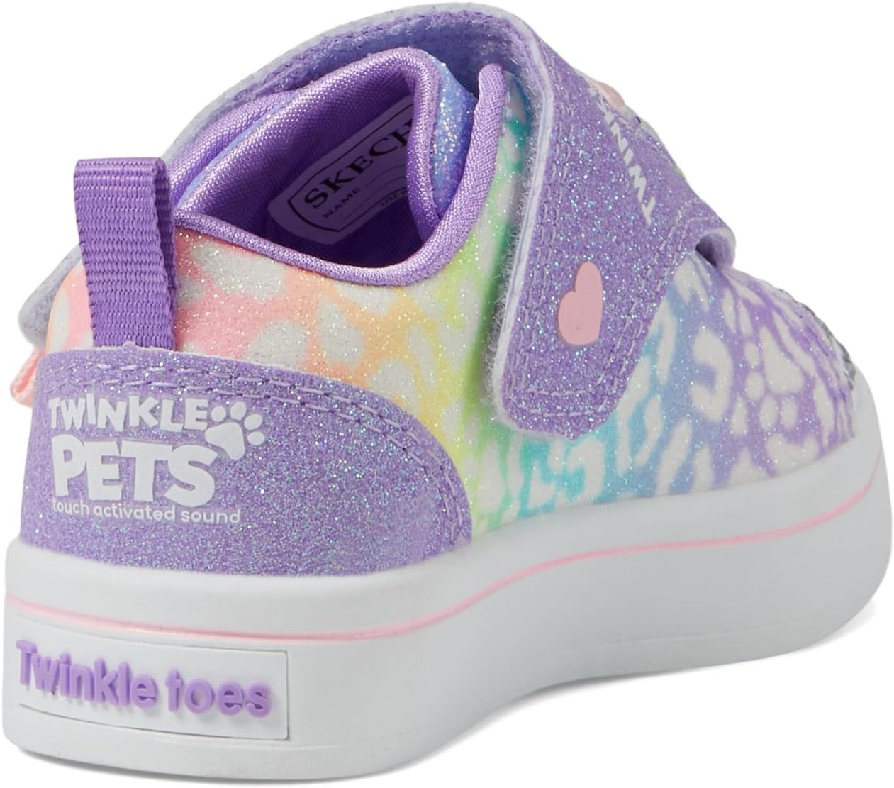 Skechers Girls Twinkle Toes Sneaker image number 3