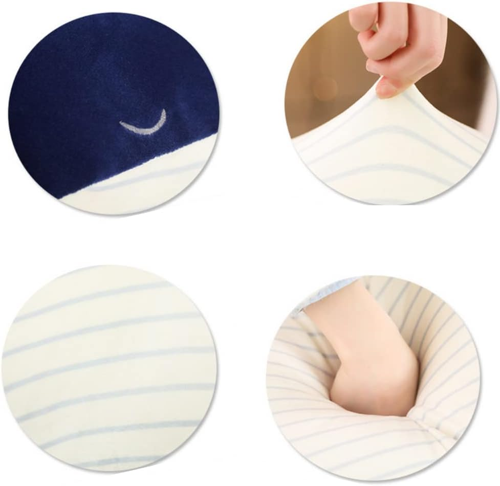 JPORSHU 10Inches Soft Simulation Big Blue Whale,Marine Life Dolphin Doll Plush Toy，Back Cushion Children Birthday Gift image number 1