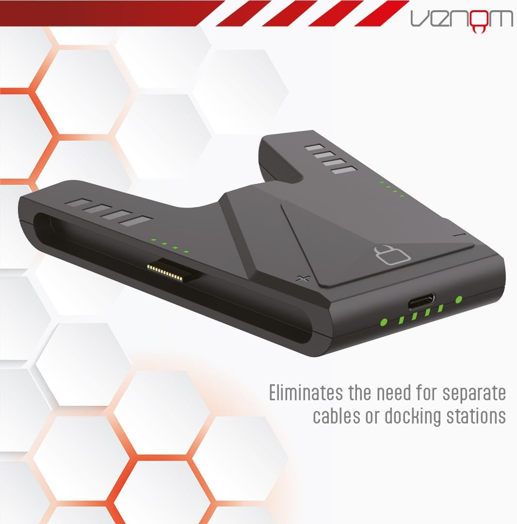 Venom Switch 2 Joy-Con Play & Charge Grip (Nintendo Switch 2) - Amazon Exclusive image number 1