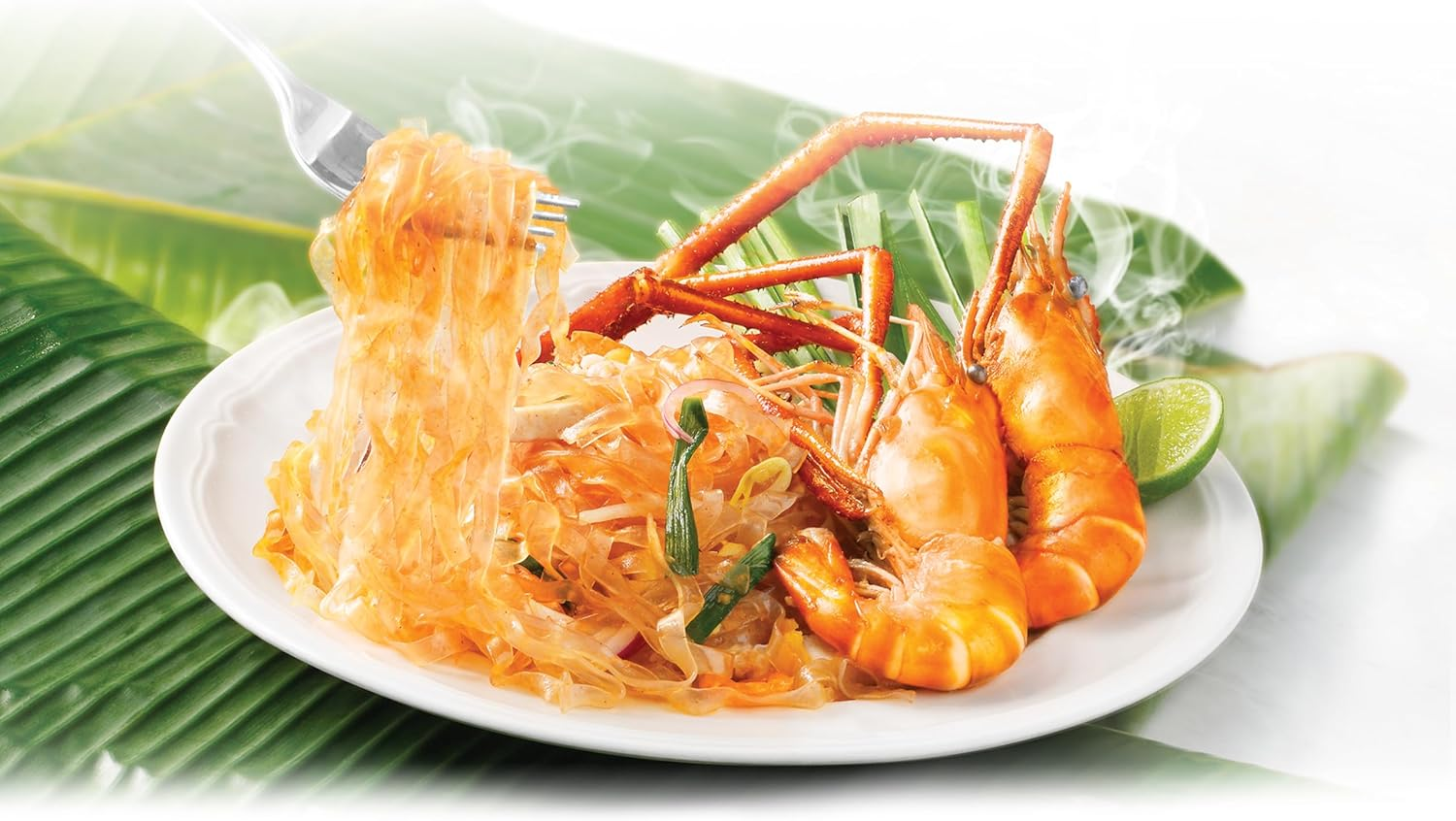 Double Dragon Bean Vermicelli Shrimp Creamy Tom Yum Flavour 41G 6 Pack image number 2