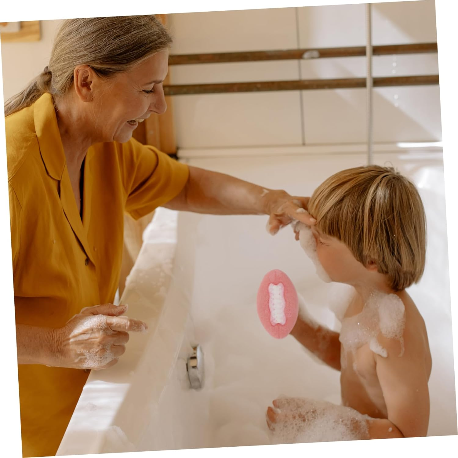 COLLBATH 3Pcs Fragrance Bath Salt Bombs Bubble Bath Salt Sea Boys and Girls Bombs image number 6