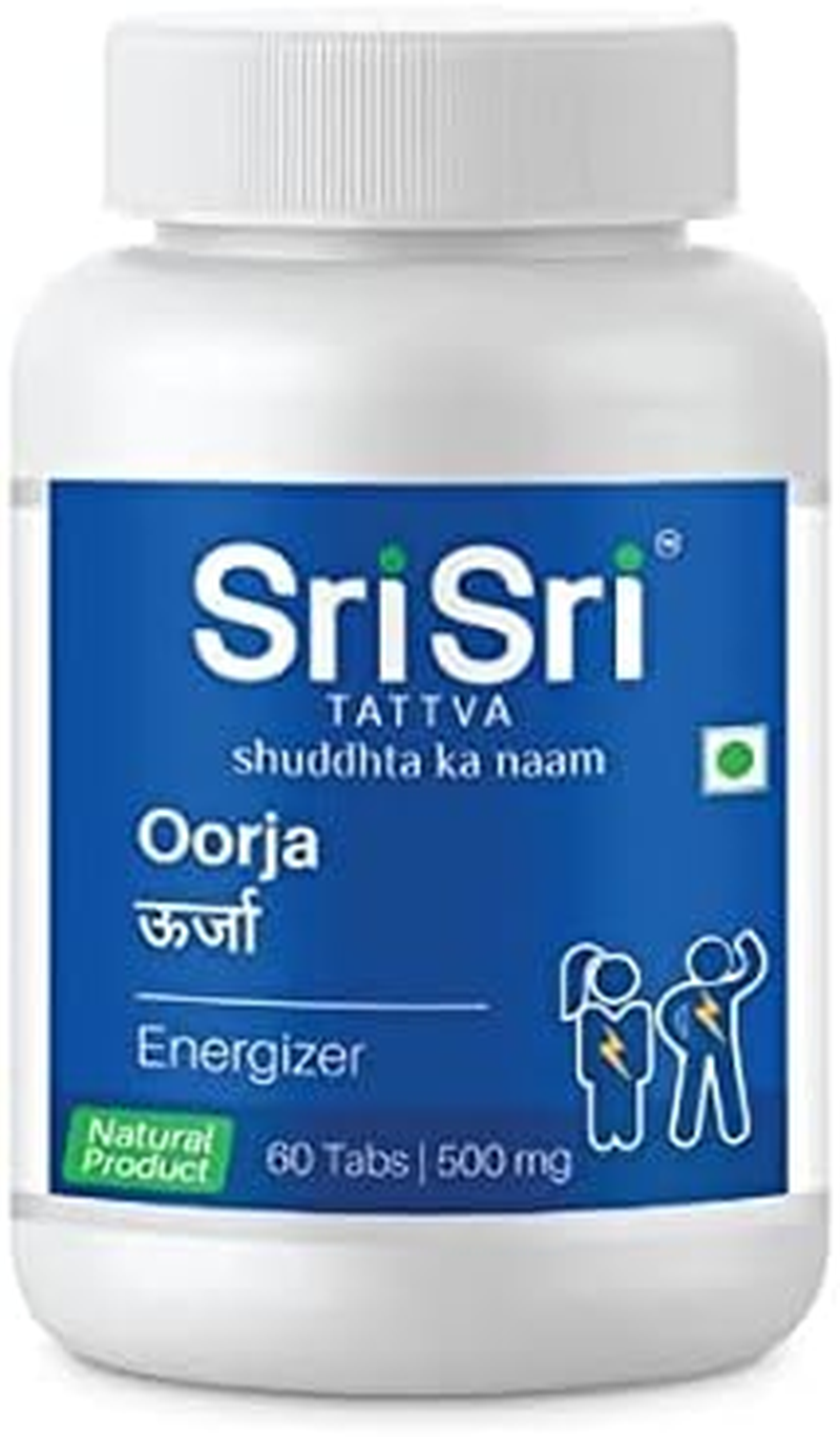 SRI SRI TATTVA Oorja - Energizer, 60 Tabs | 500MG image number 3