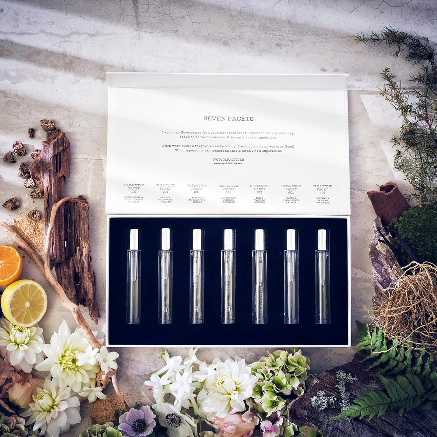 N.C.P. Olfactives SEVEN Facets Fragrance Collection 7X10Ml Eau De Parfum image number 1