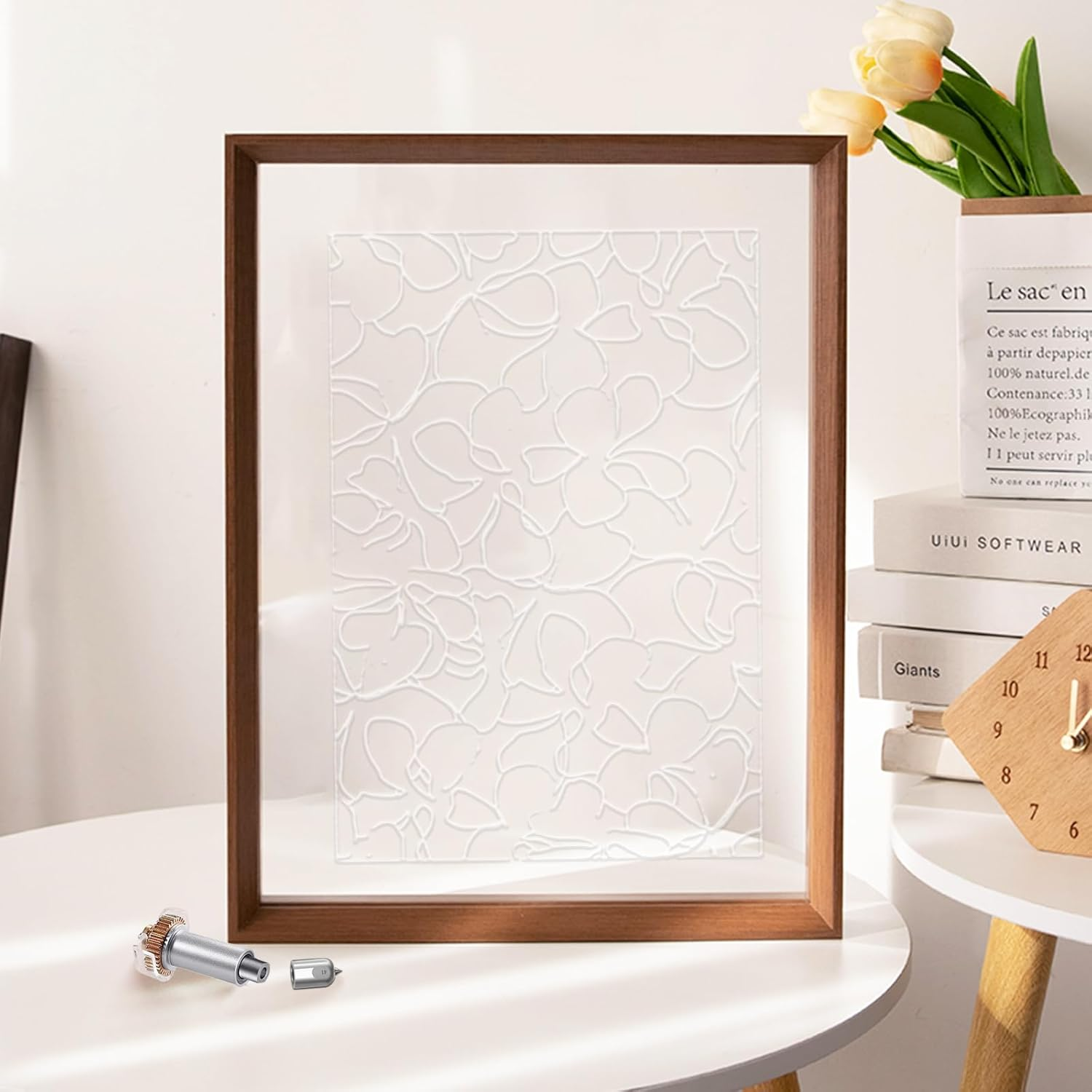 UTNVBTR Quick Swap Engraving Tip for Cricut Maker/Maker 3,Premium Tungsten Steel Alloy Engraving Tool,Ideal Engraving on Glass,Acrylic,Metal & More,Original Version Engraving Accessories ZX-TIP-11 image number 3