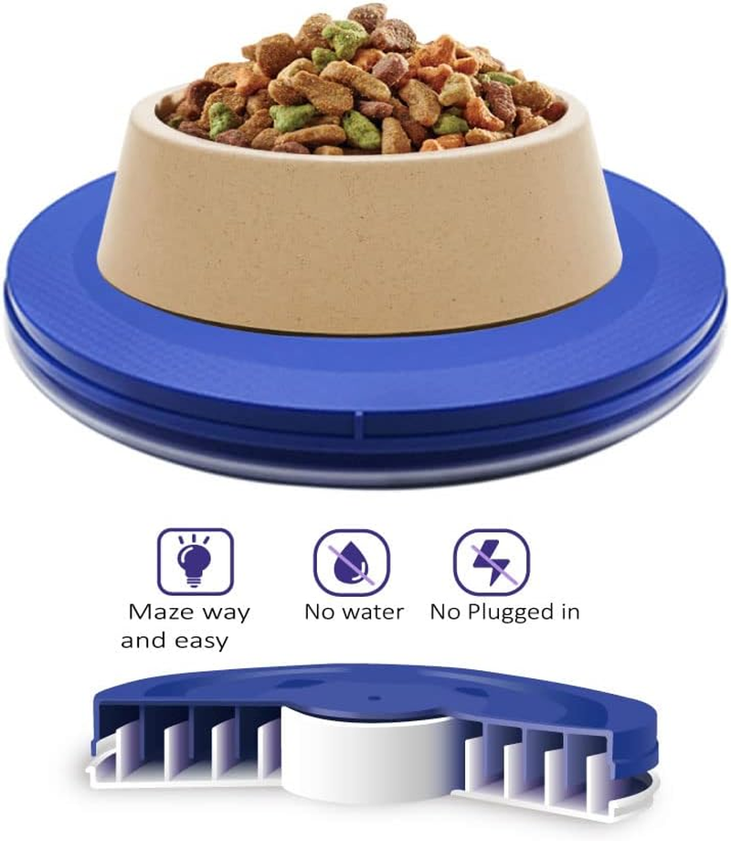Yuwoda Ant Proof Cat Dog Bowl Tray - Ant Away Pet Food Dish Safe Ant Away Indoor No Chemical No Water Needed image number 6
