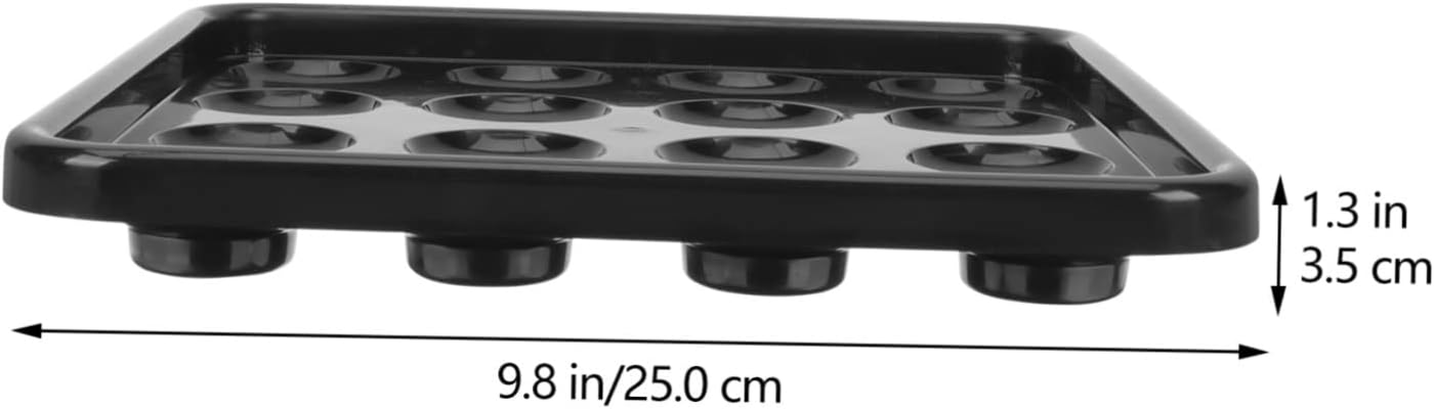 WOONEKY Snooker Ball Tray Billiard Carrying Tray Pool Ball Storage Plastic Lightweight image number 3