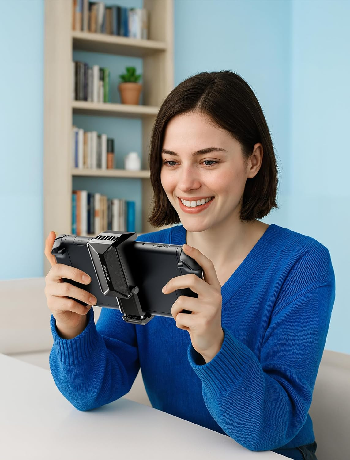 JSAUX Cooling Fan for Switch 2, Cool down Accessories for Switch 2 (Stepless Adjustable Fan Speed), Cools to Enhance Performance & Extend Handheld Console Battery Life-Gp0201A image number 2