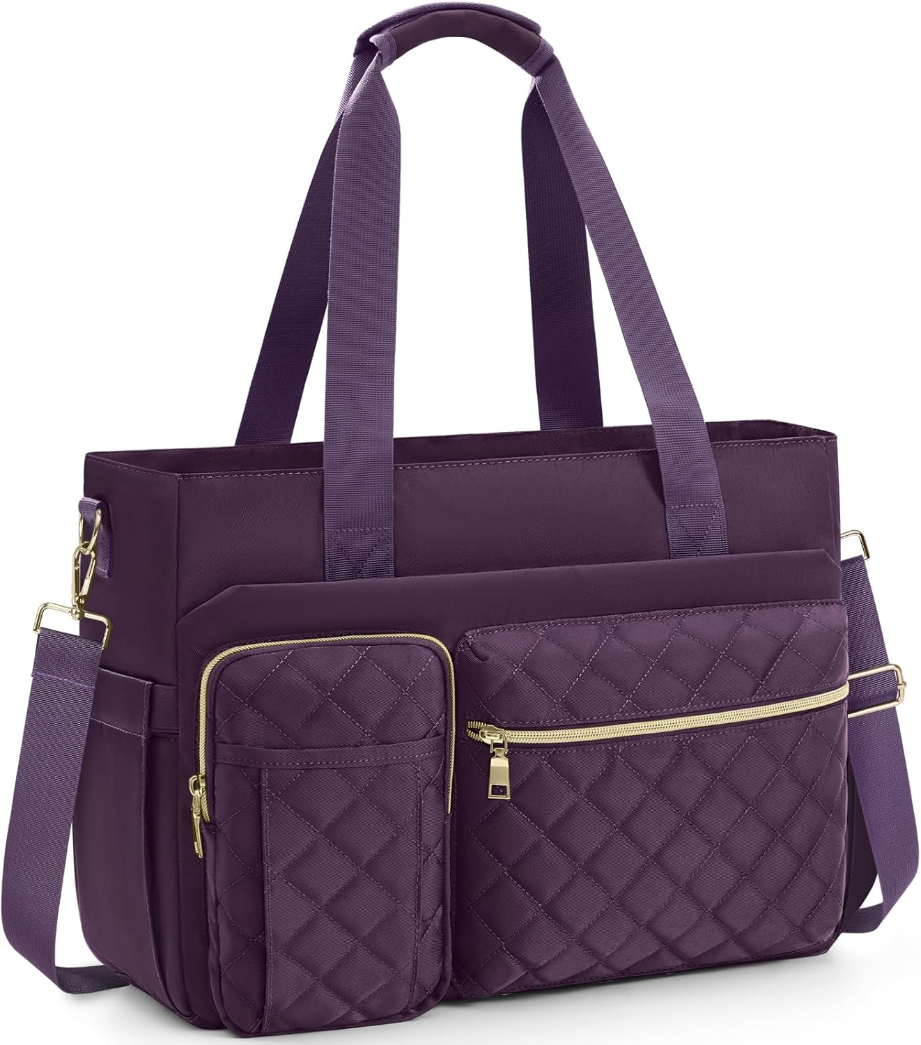 SDYSM Teacher Tote Bag 15.6 Inch Laptop Bag Work Bags for Women Nurse Tote Computer Messenger Shoulder Bags Laptop Briefcase