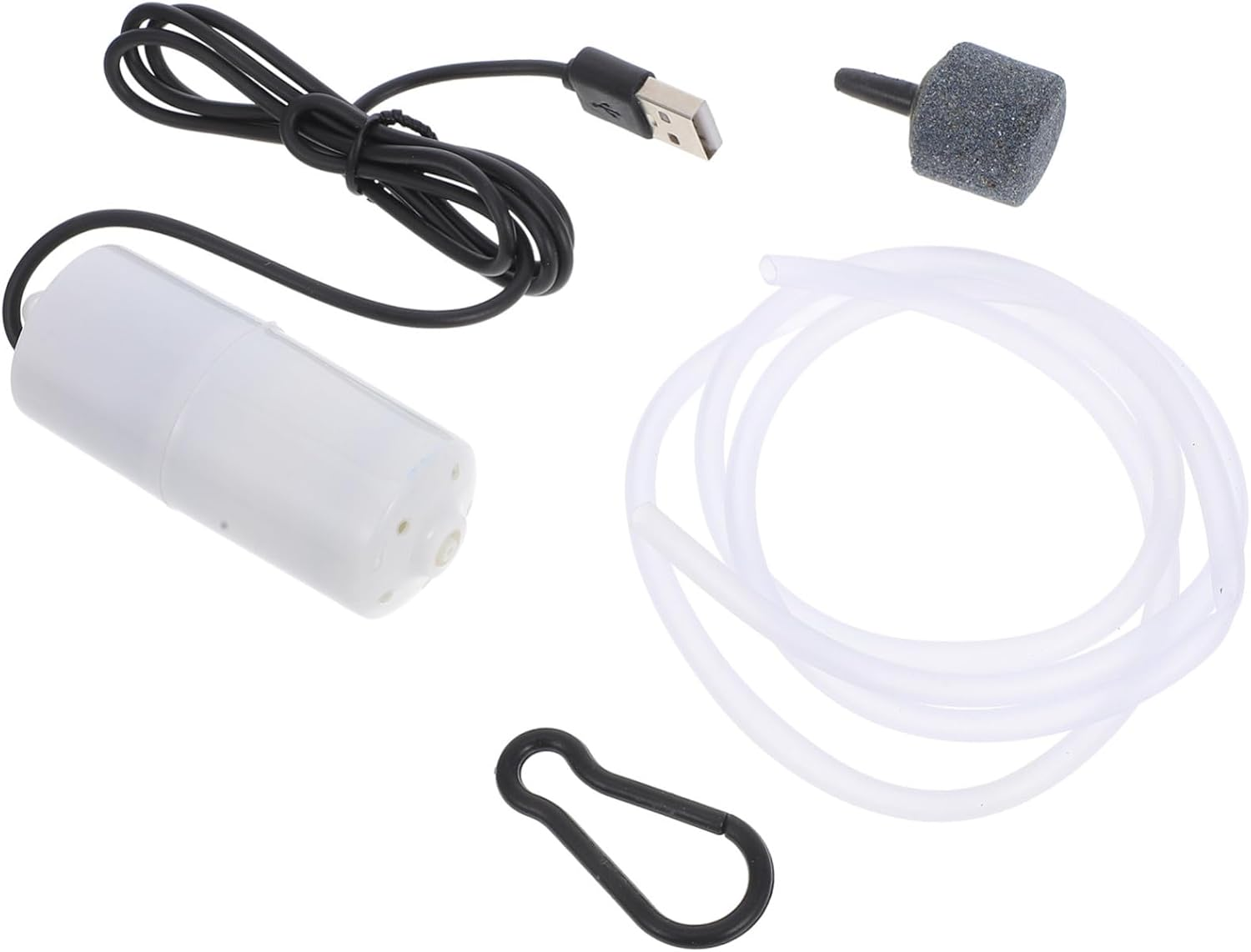 NUOBESTY Mini USB Mute Oxygen Pump for Fish Tank Plastic Aquarium Aerator Compact Air Pump for Home and Outdoor Use Suitable for Various Tank Quiet and Space-Saving Design image number 5