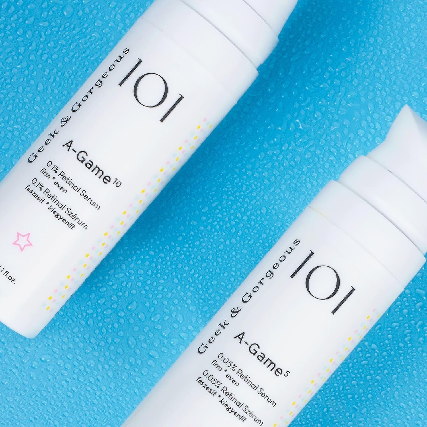 Geek & Gorgeous A-Game 10 0.1% Retinal Serum &ndash; High-Strength, Silky, Lightweight Anti-Aging Care for All Skin Types, Especially Oily & Combination, 30Ml image number 2