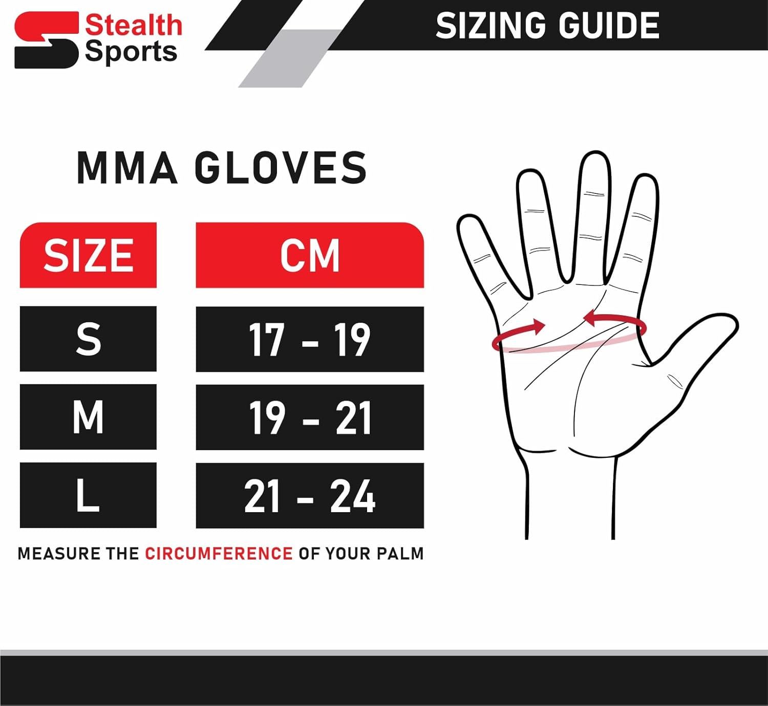 Stealth Sports MMA Gloves Men Women 12Mm Thick - PU Leather Grappling Gloves Open Palm Muay Thai Kickboxing Sparring Punching Bag Boxing Training Cage Fighting Martial Arts Mitts image number 4