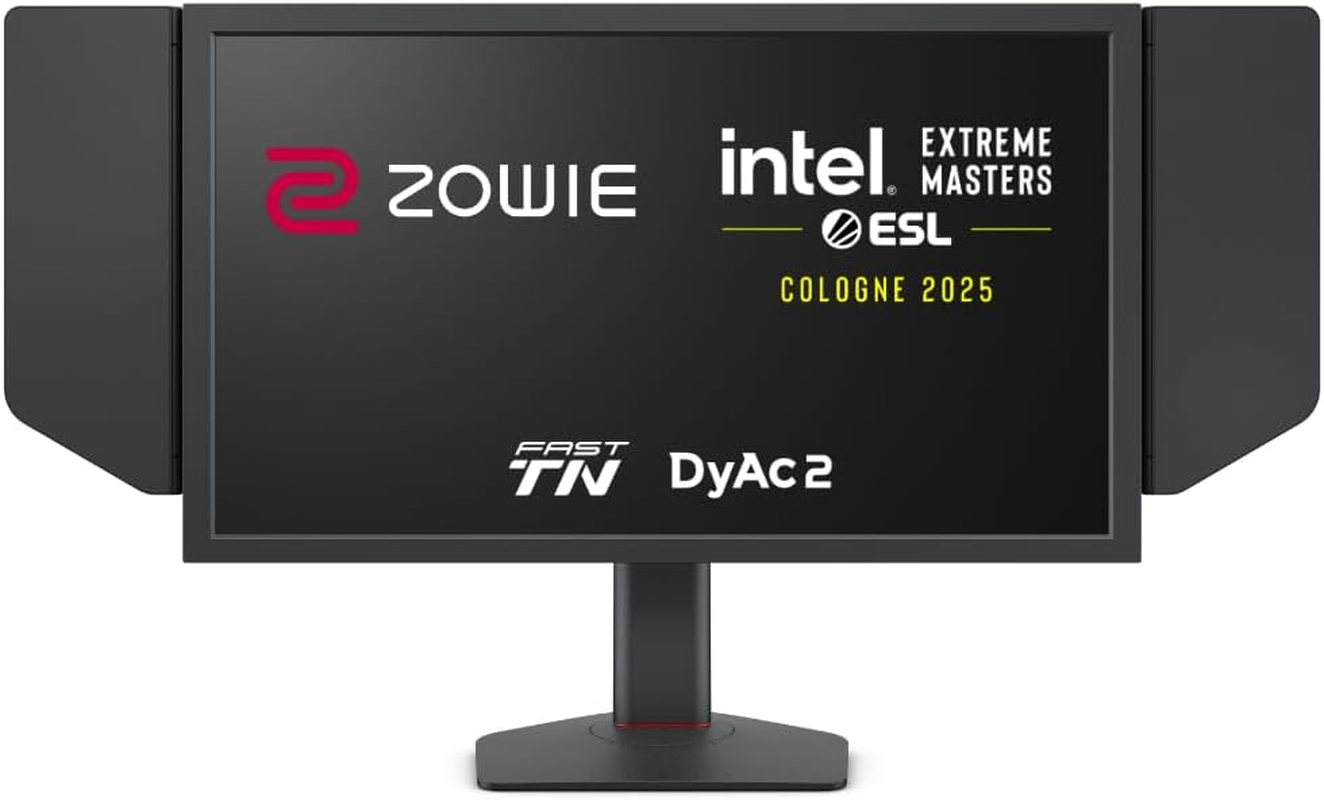 Benq Zowie XL2586X+ 24.1 New 600Hz Fixed TN Screen for Gaming, Dyac 2 1080P, Auto Game Mode by XL Setting to Share, Height Adjustment with Industrial Grade Ball Bearings, S Switch, Screen Cover image number 3