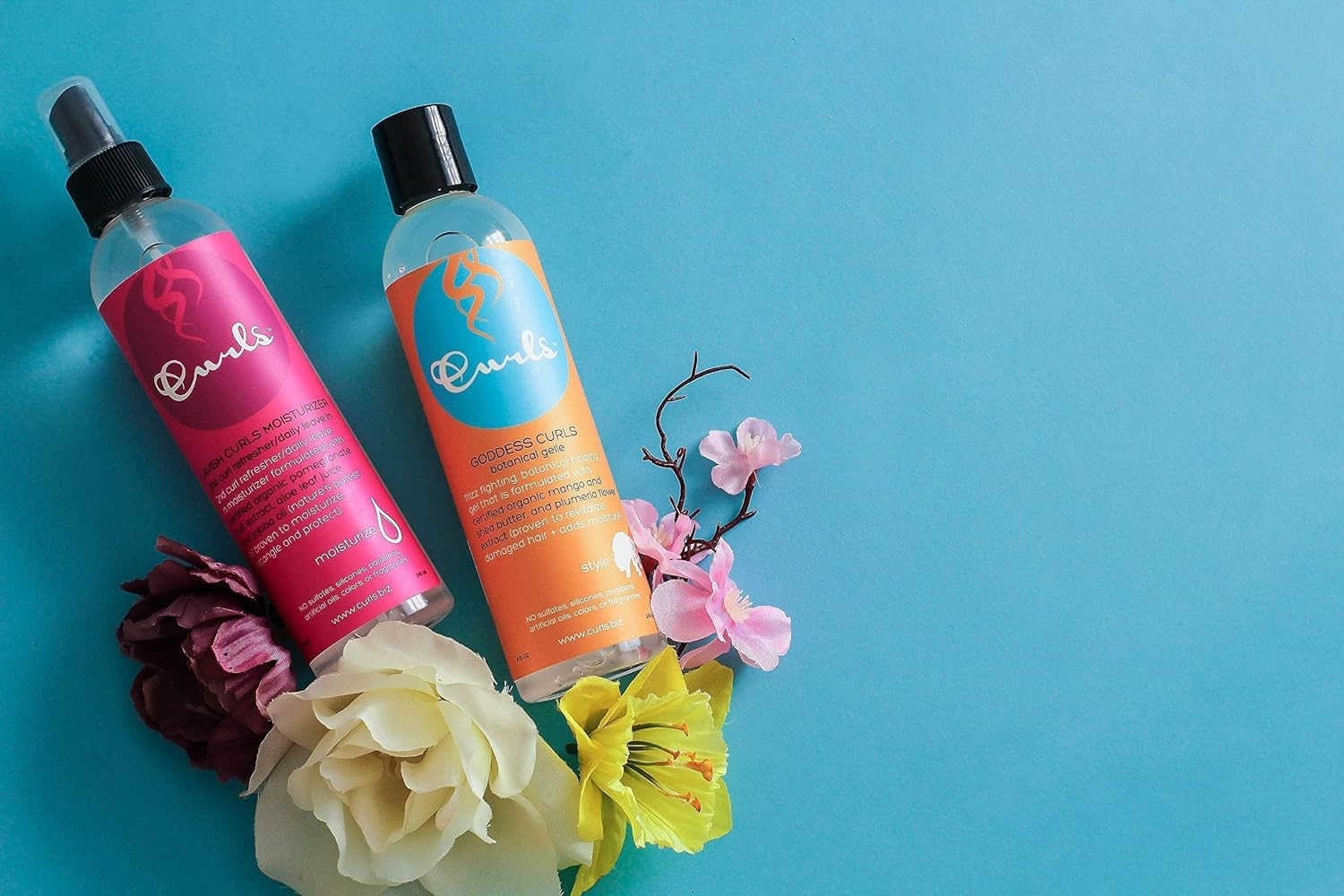 Curls Hair Gel Goddess Glaze Curl Gel, 8 Ounce image number 3