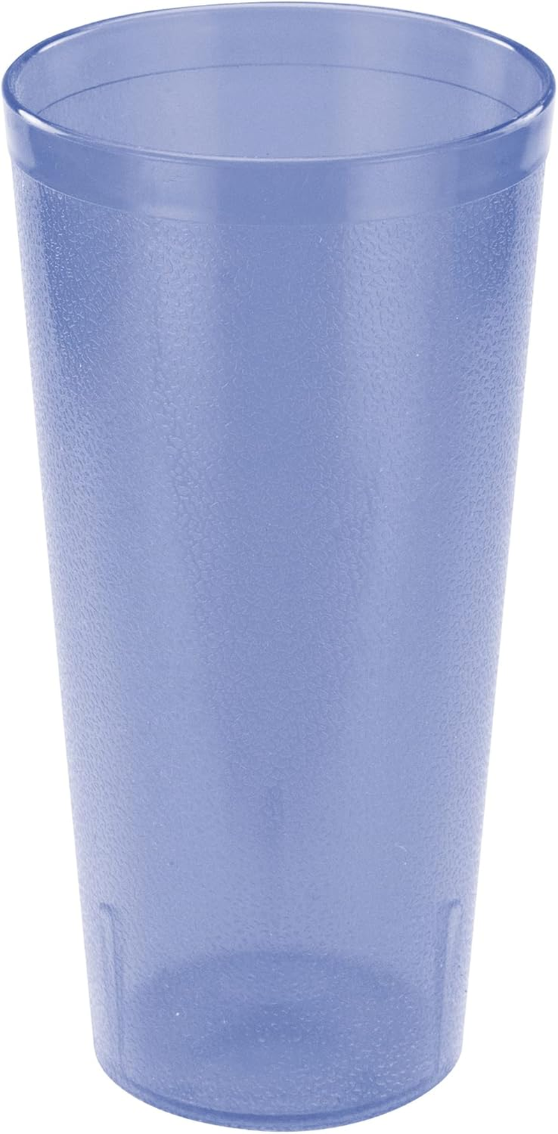Winco Pebbled Tumblers, 16-Ounce, Clear