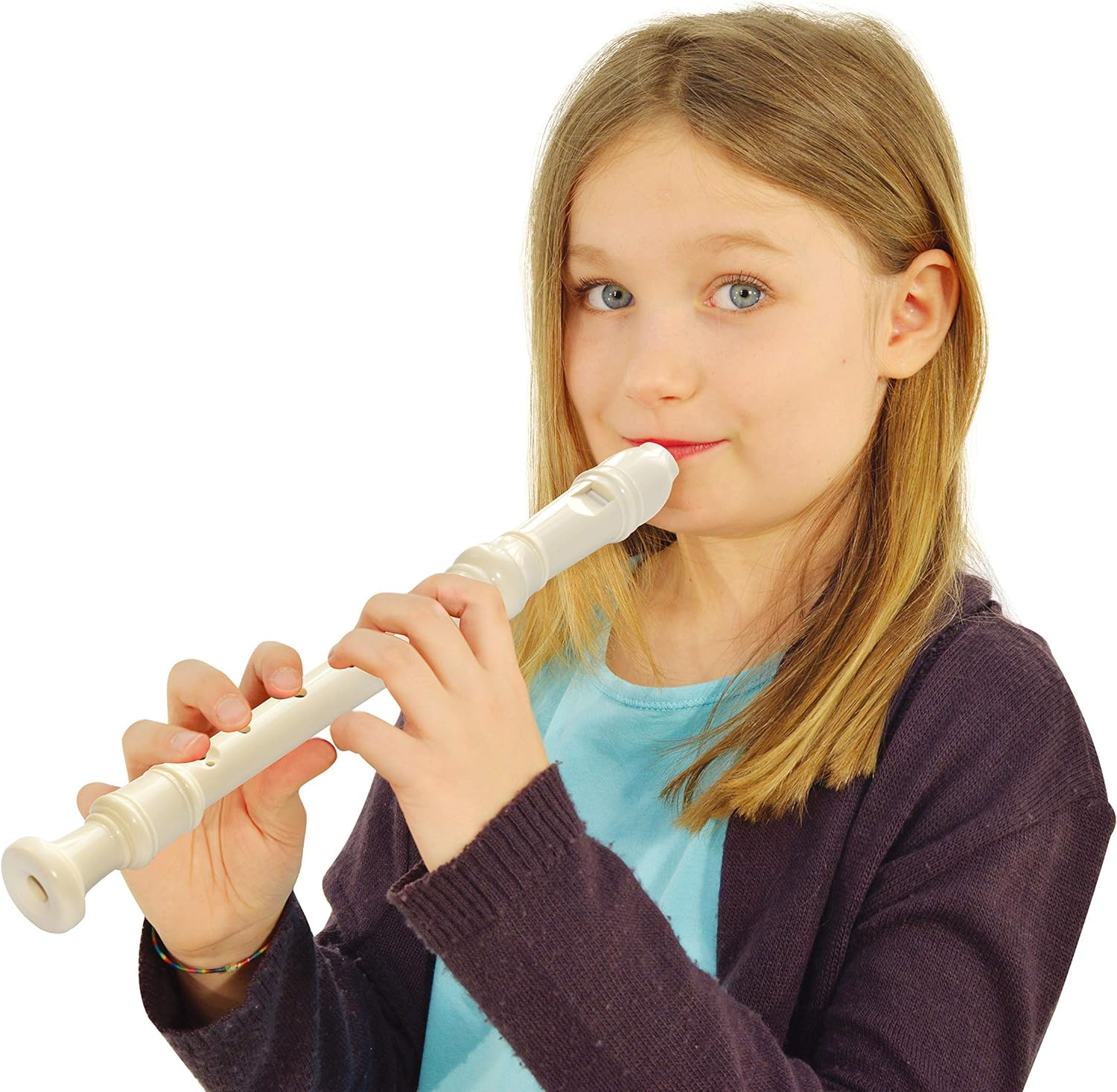 Concerto Plastic Soprano Flute W/Cleaning Stick and Storage Bag for Kids/Students/Beginners image number 4