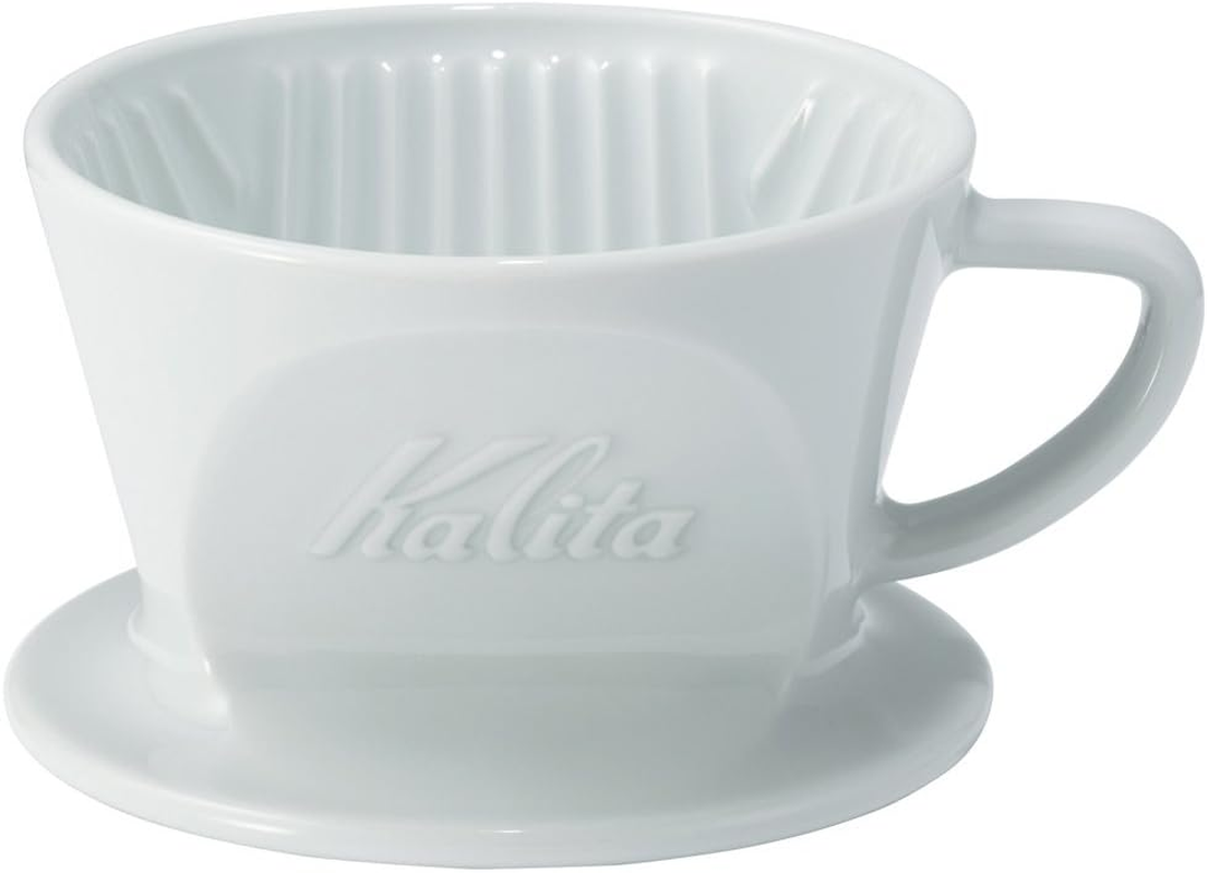 Kalita HASAMI & Kalita HA101#01010 Coffee Dripper, Porcelain Hasami Ware for 1-2 People image number 4