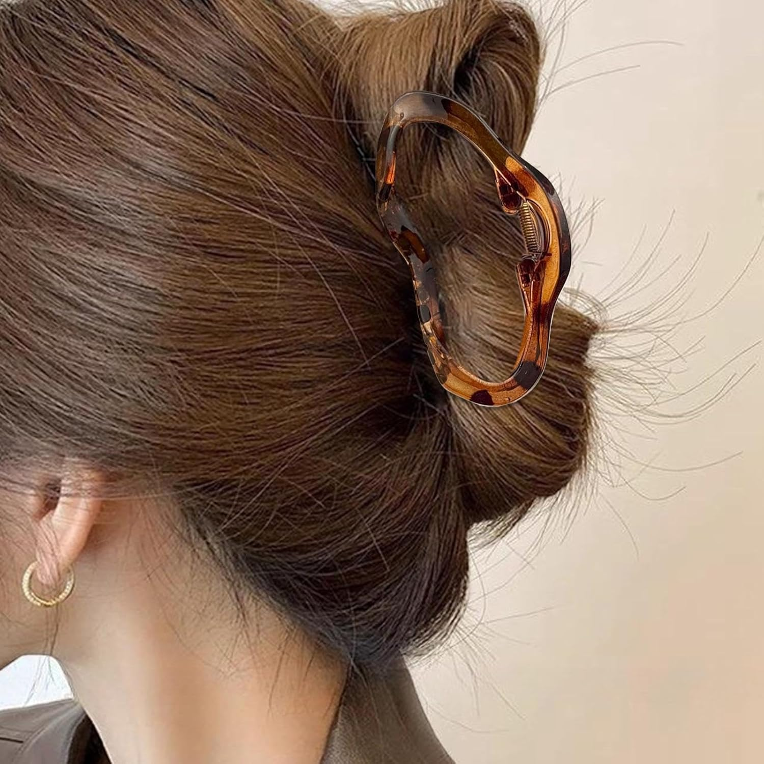 Hair Clips for Women, Cloud-Shaped Womens Hair Clips Claw Hair Clips, Beautiful Women Hair Accessories Thick Hair Claw Clip for Commuting Weddings Parties image number 1