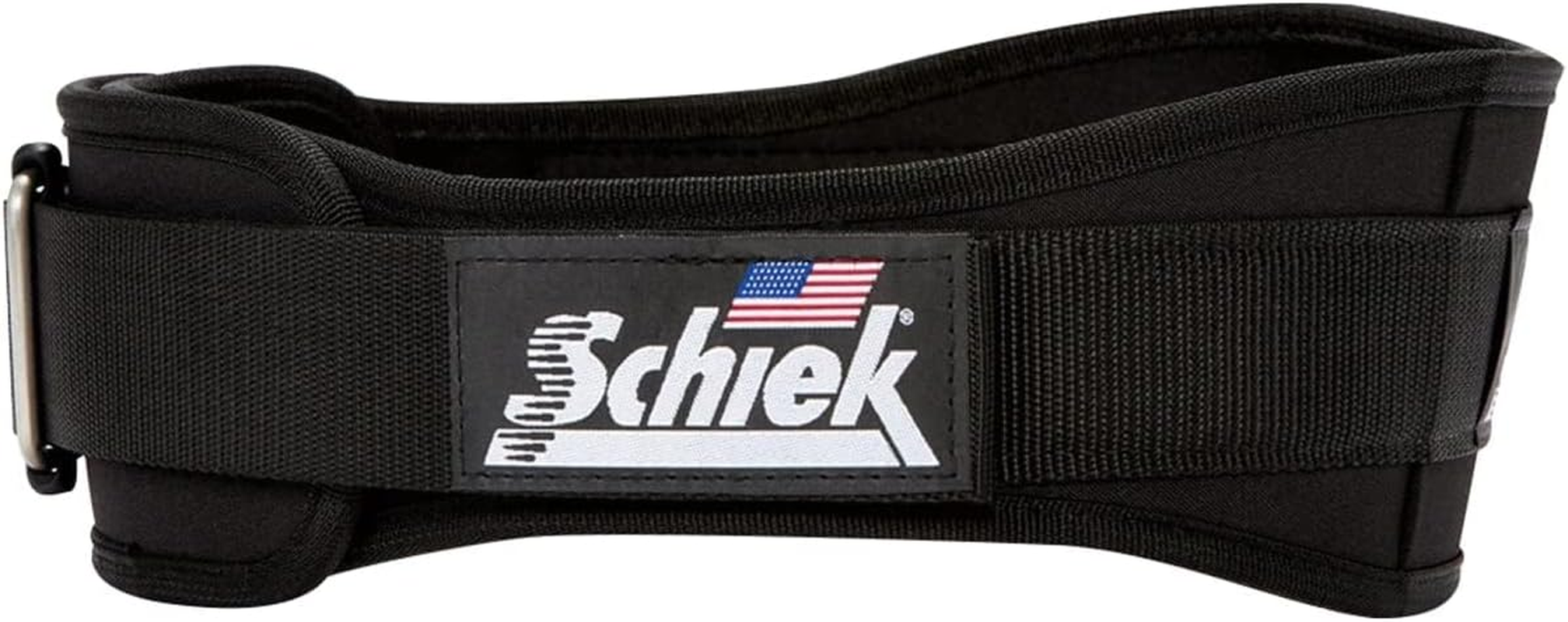 Schiek Sports Model 2004 Nylon 4 3/4" Weight Lifting Belt - Small - Black