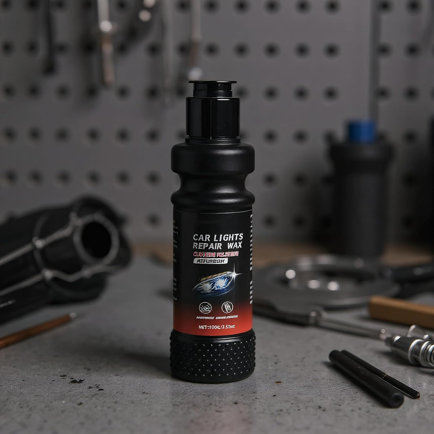 Headlight Restoration Kit - 120Ml Automotive Headlight Polishing Compound,Restorer Automotive Cleaner for Truck RV Refurbishment Drivers Road Trip Restoration Vehicle image number 4