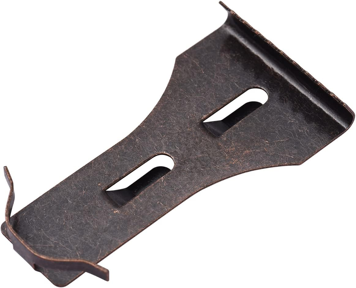 QIUNI 10 PCS Outdoor Hanging Hooks for 60-70Mm Brick Height - No Drilling Sliding Hanger Clips for Festival Birthday Decoration image number 2