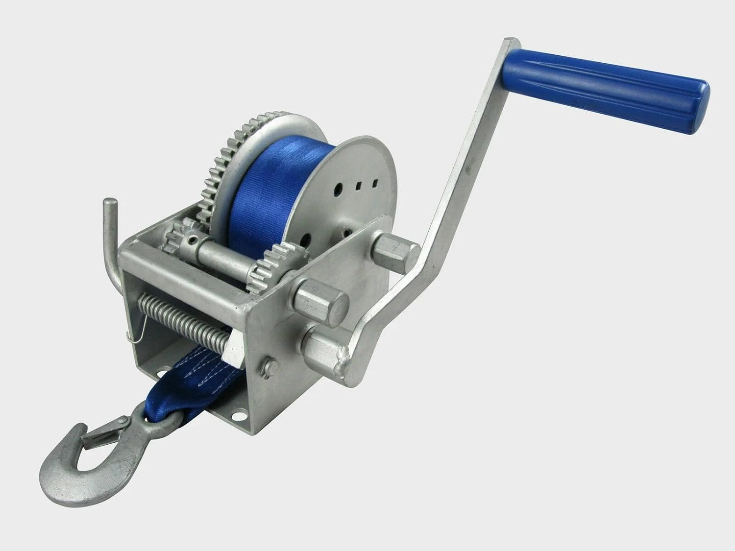 1000Kg Hand Winch Webbing 3 Speed - Boat Car Marine Trailer Atlantic Jarrett