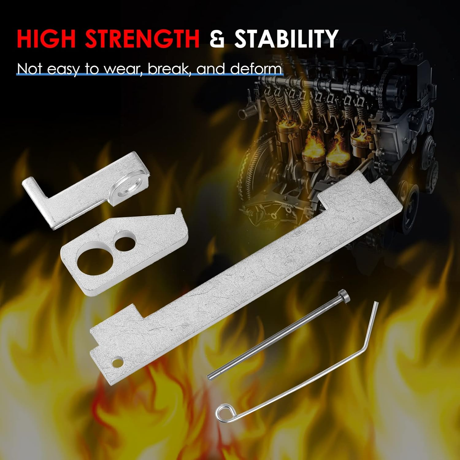 7Pcs Engine Timing Tool Kit Car Engine Camshaft Tensioning Locking Ment Timing Tool Kit Compatible with Buick Cruze