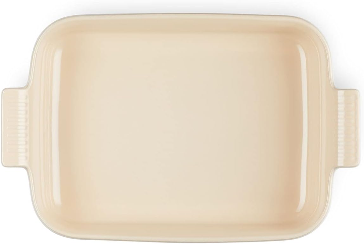 Le Creuset Heritage Rectangular Dish, Stoneware, 32 Cm, 2.31 Kg, Coastal Blue, 71102324200001