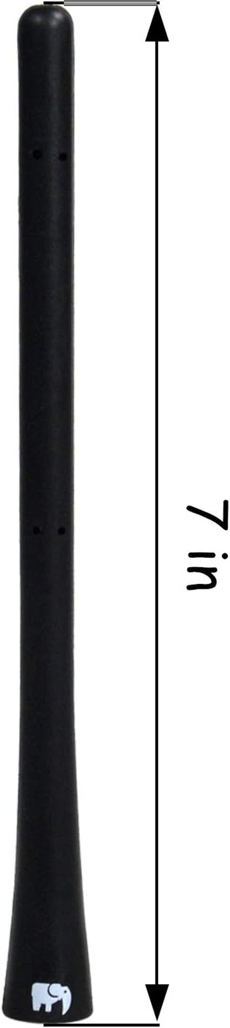 ONE250 7" Inch Flexible Rubber Copper Core Antenna for Suzuki - Grand Vitara (2001-2020), Swift (2002-2020), SX4 (2002-2018), Liana (2002-2019) - Designed for Optimized FM/AM Reception - Copper image number 4