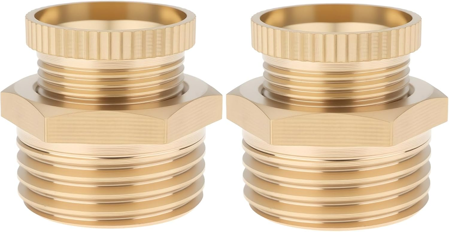 Create Idea 2Pcs PT1/2" Male Thread Air Compressor Drain Valve 20Mm Thread Brass image number 3