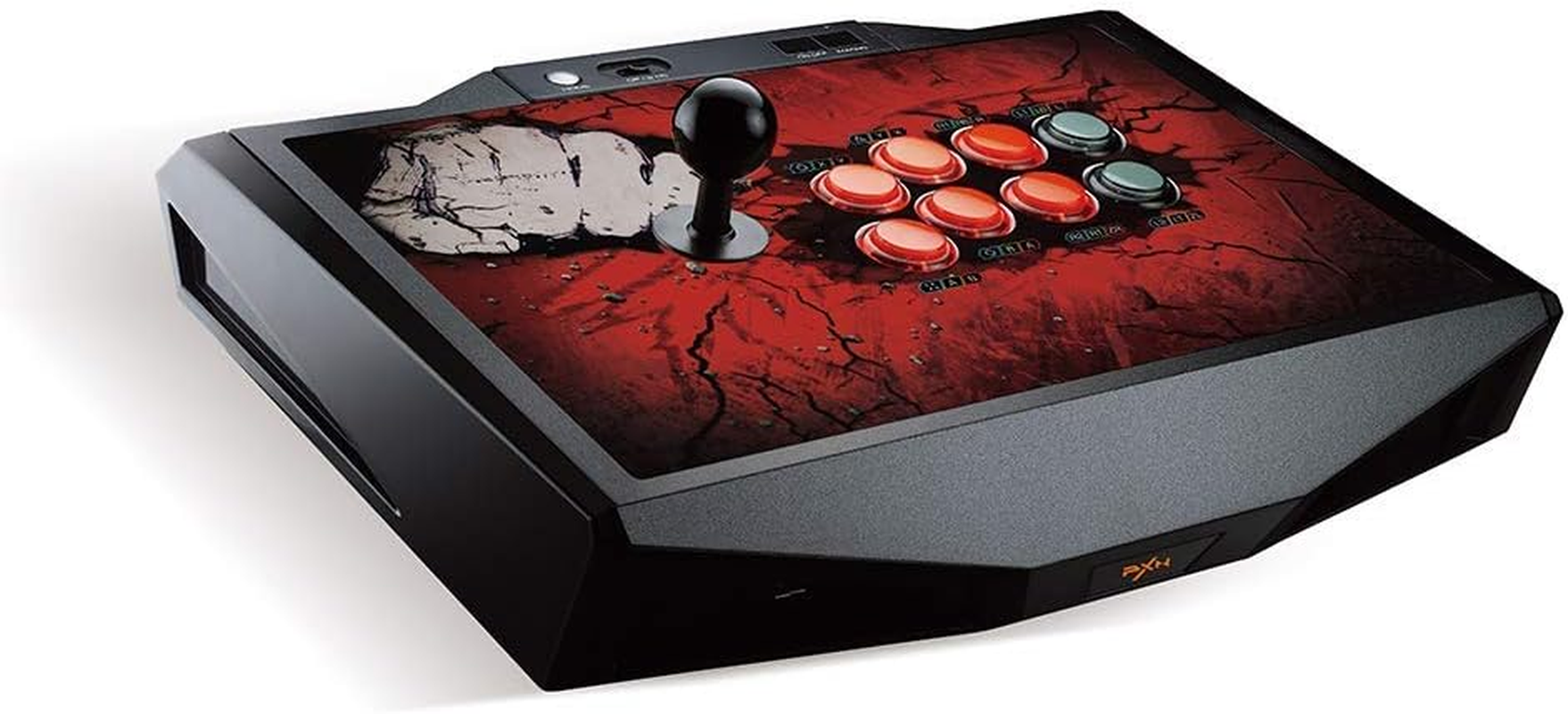 PXN X9 Pro Arcade Stick with Responsive Joystick and Durable Buttons for Smooth Gameplay Featuring Turbo Function and Multi Platform Support for PS4 PS3 Xbox One Xbox 360 Switch and PC