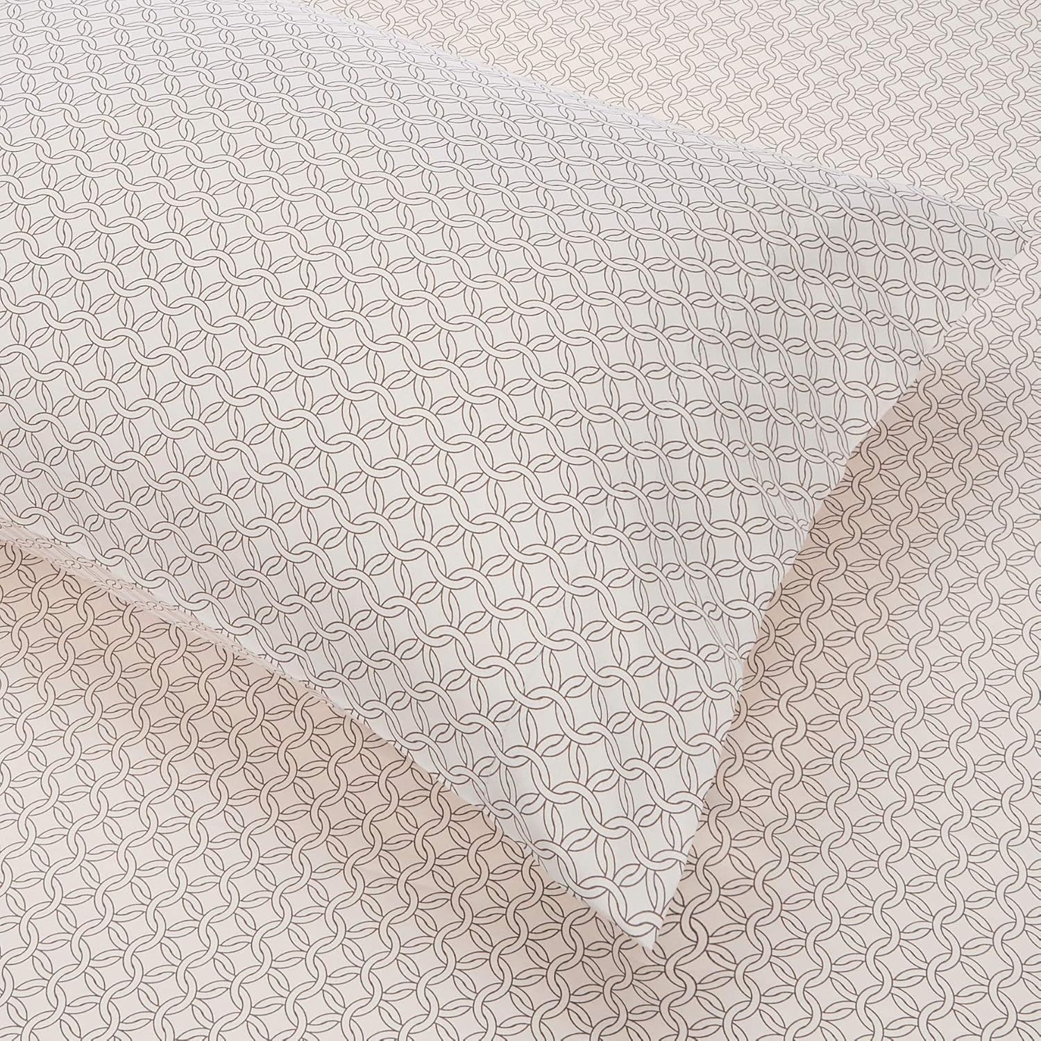 Amazon Basics 7-Piece Lightweight Microfiber Bed-In-A-Bag Comforter Bedding Set - Full/Queen, Industrial Gray image number 5