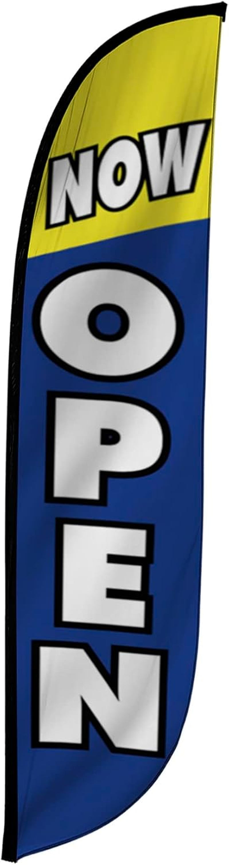 Lookourway Now Open Feather Flag