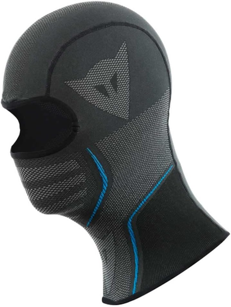 Dainese - Dry Balaclava, Motorbike Balaclava, Unisex under Helmet, Summer and Winter Motorcycle Balaclavas for Men & Women, Universal Size, Motorbike Accessories, Made in Italy, Black/Blue image number 5