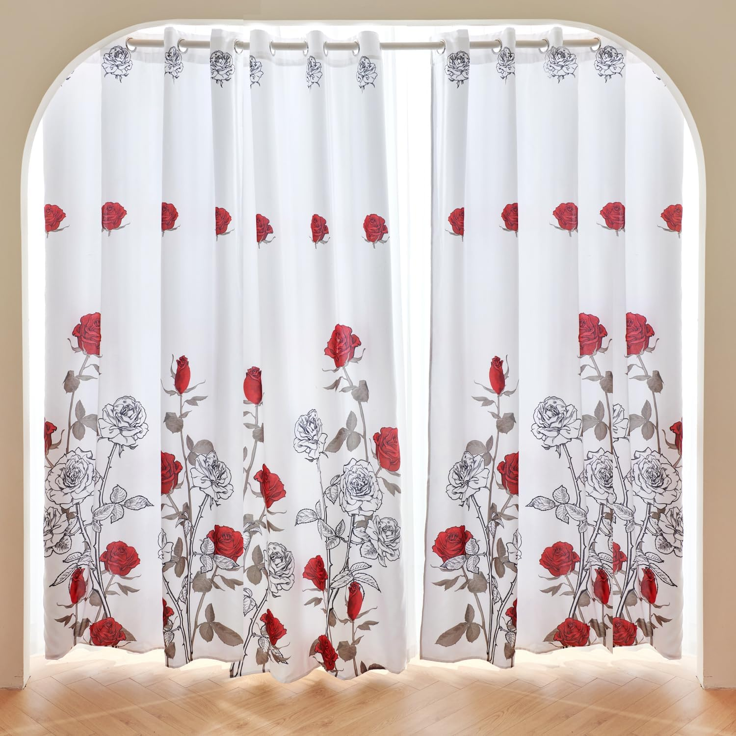 EVENHUG 100% Cotton Quilt King Size Black Bird Bedding Set Double Printing Lightweight Quilt Reversible Coverlet Bedspread with Pillow Shams All Seasons 3 Pieces (106"X96")