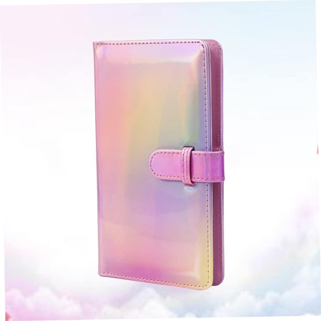 96 Sheet Commemorative Book for Memory Pictures Album Stylish DIY Photo Album Dazzle Pink for Home Decor and Special Occasions image number 6