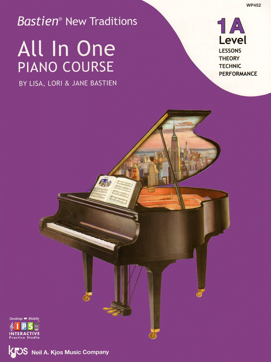 WP452 - Bastien New Traditions - All in One Piano Course - Level 1A
