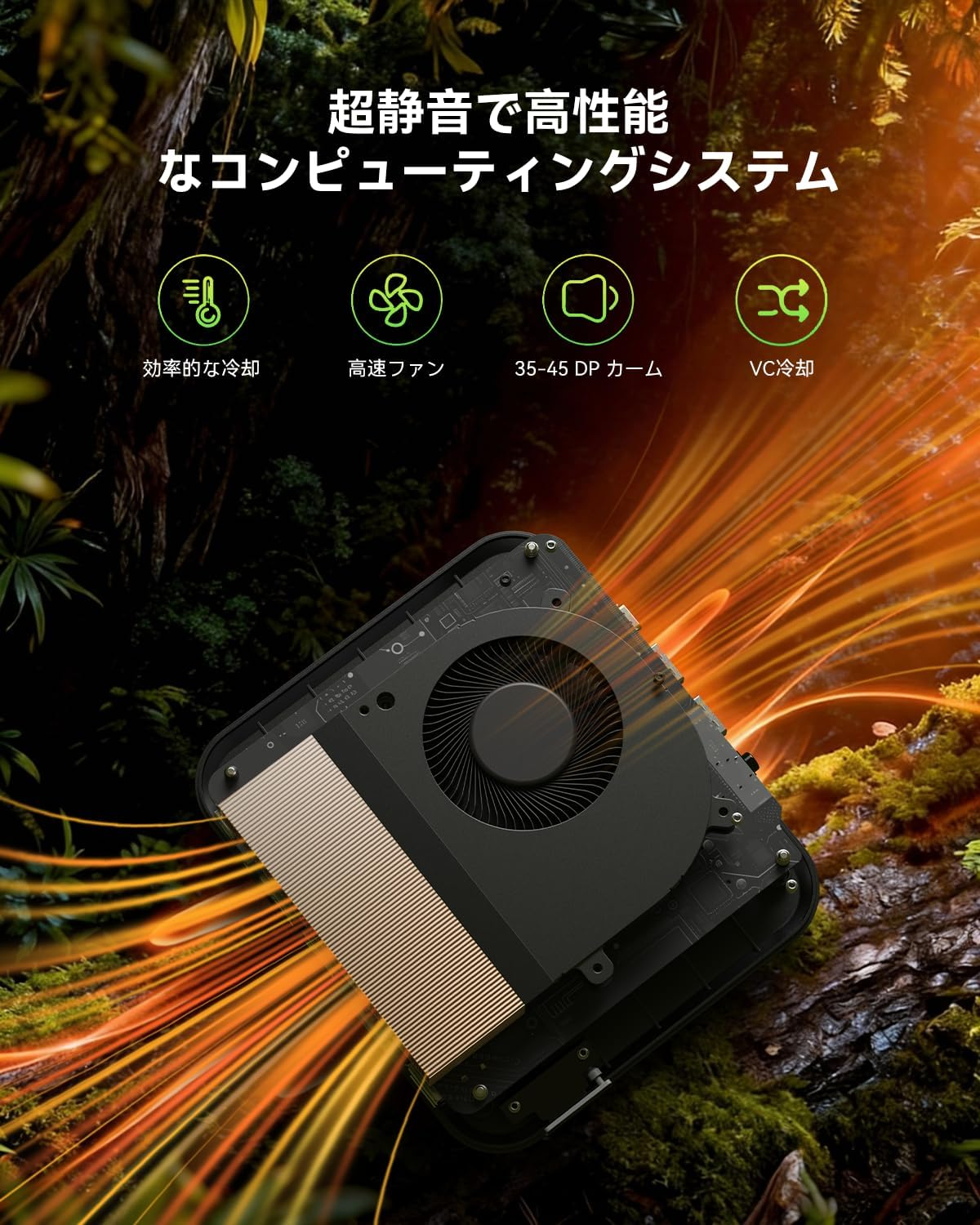 AOOSTAR MACO Mini PC Ryzen 7 Pro 6850H (8C/16T, up to 4.7Ghz) 24GB Lpddr5-6400Mhz 1TB SSD, Mini Desktop Computers Has 2X USB4, Dual 2.5G LAN, Oculink, 4X USB, 4-Screen Display (Pro 6850H 24GB+1TB) image number 6