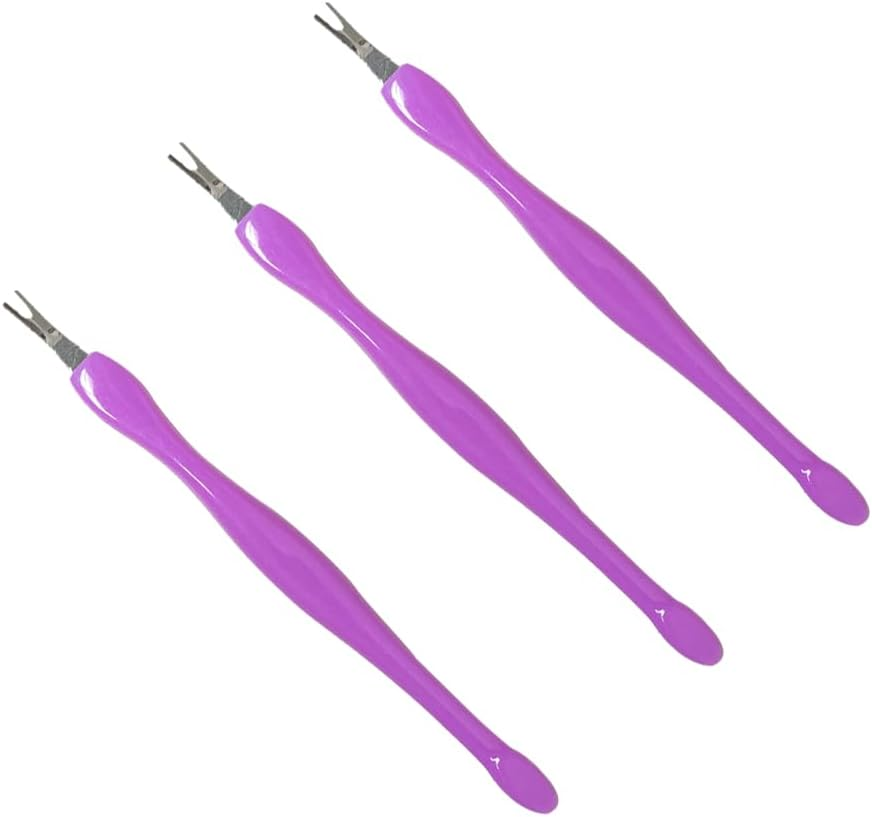 Cuticle Trimmer, 3 Pcs Cuticle Remover, Cuticle Pusher, Nail Cuticle Remover, Nail Art Tools, Nail Cleaner Tool image number 2