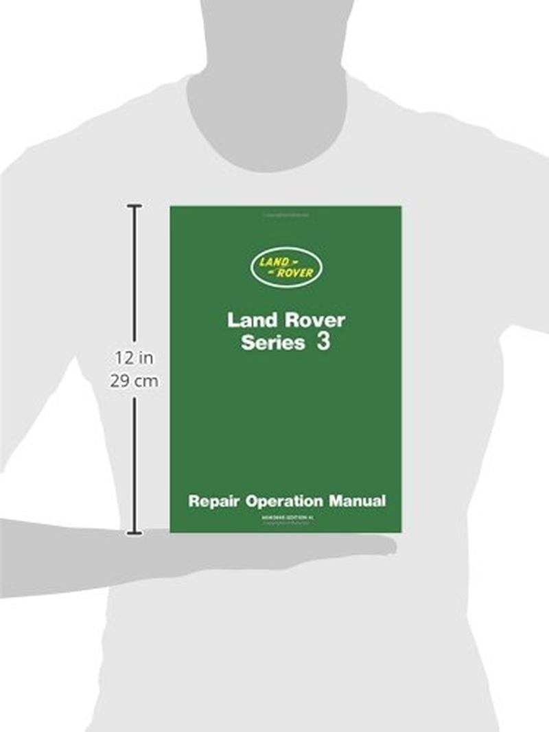Land Rover Series 3 Repair Operation Manual: Publication No. AKM3648 (Edition 4) image number 2