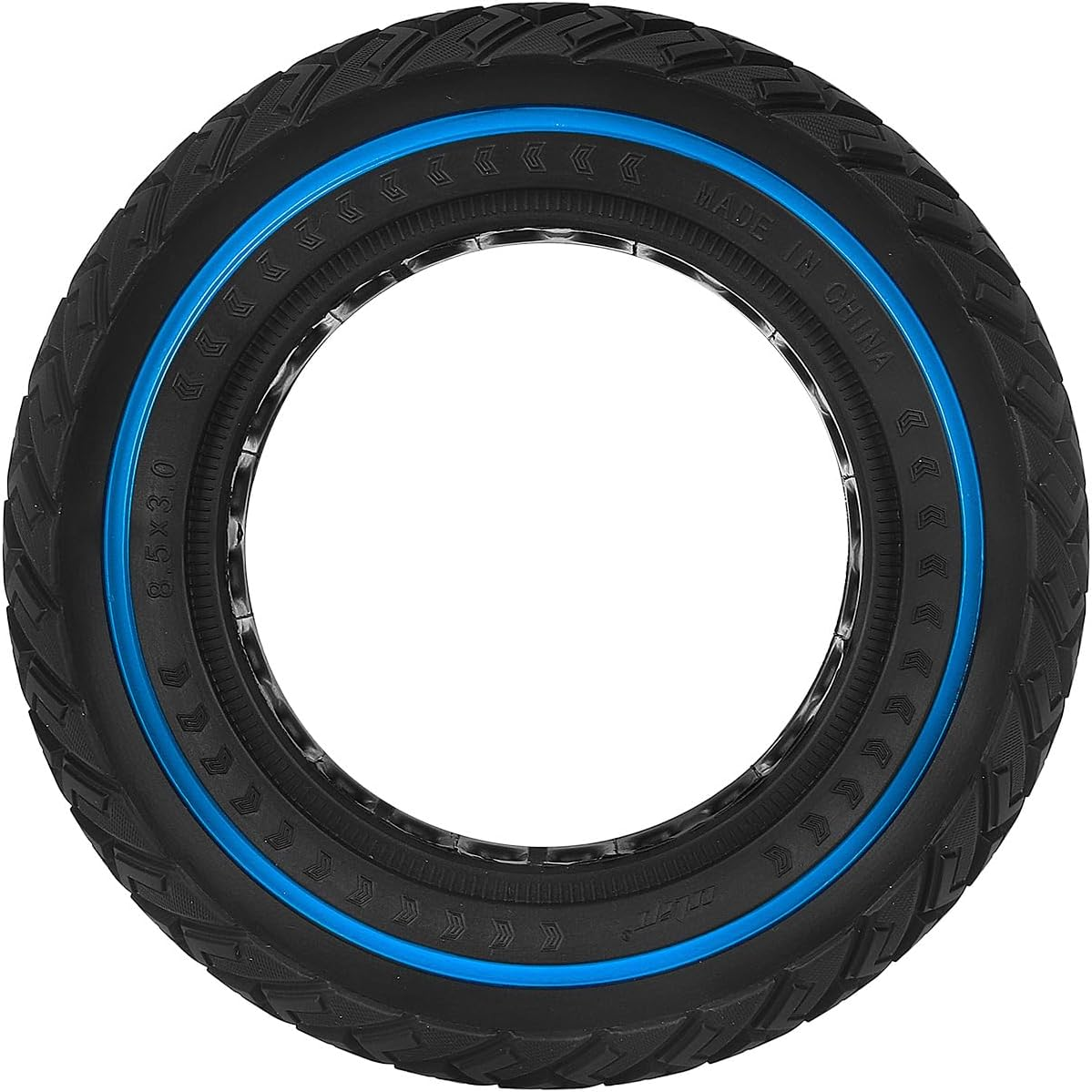 VOLOHAS 8.5 X 3 Solid Rubber Tyres 8.5 X 3 Replacement Wheels 8 1/2 X 3 Solid Tyres for KUKIRIN G2 Pro/Zero 9/Vsett 8/9/9+/Inokim Light 2/Kugoo Kirin X1 Electric Scooter Solid Tyre Puncture Proof image number 2