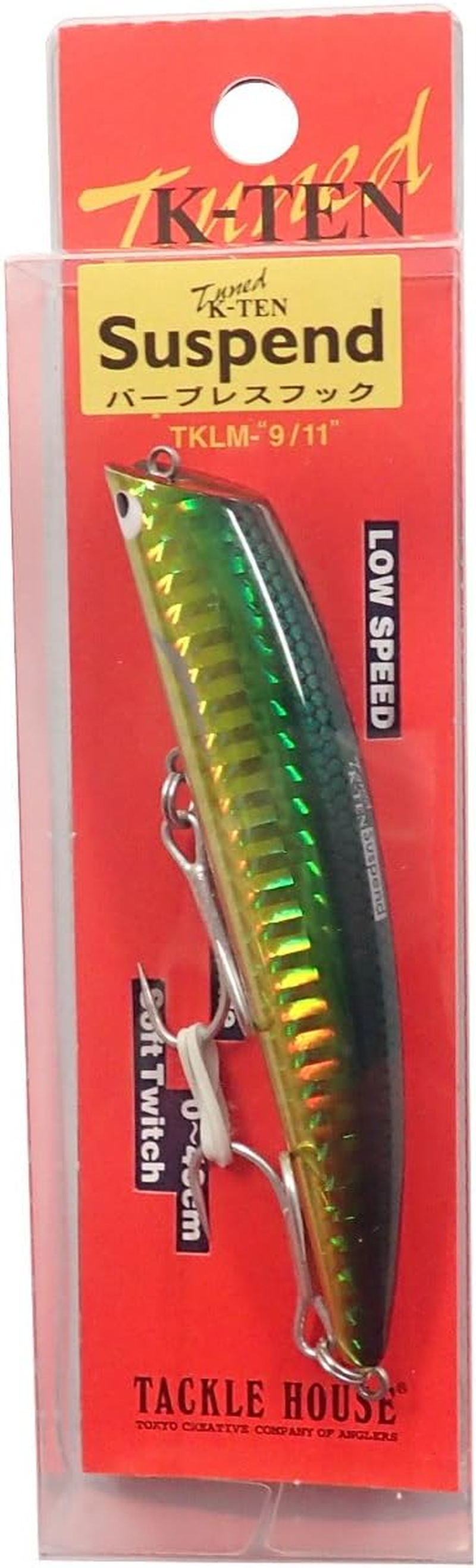 Tacklehouse Minnow Tuned K-Ten TKLM Ripless Minnow SP 3.5 Inches (90 Mm) 0.45 Oz (12.5 G) Suspended TKLM90SP Lure - Pearl Chart 103 image number 5