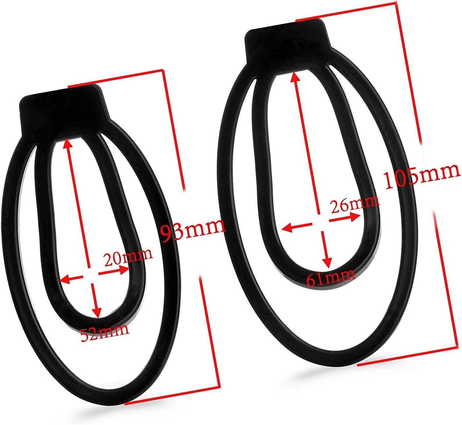 Feminize Effortlessly with Chastity Fufu Clip - Discreetly Conceals Bulges, Perfect for Cross-Dressers and Transgenders (Large,White) image number 2