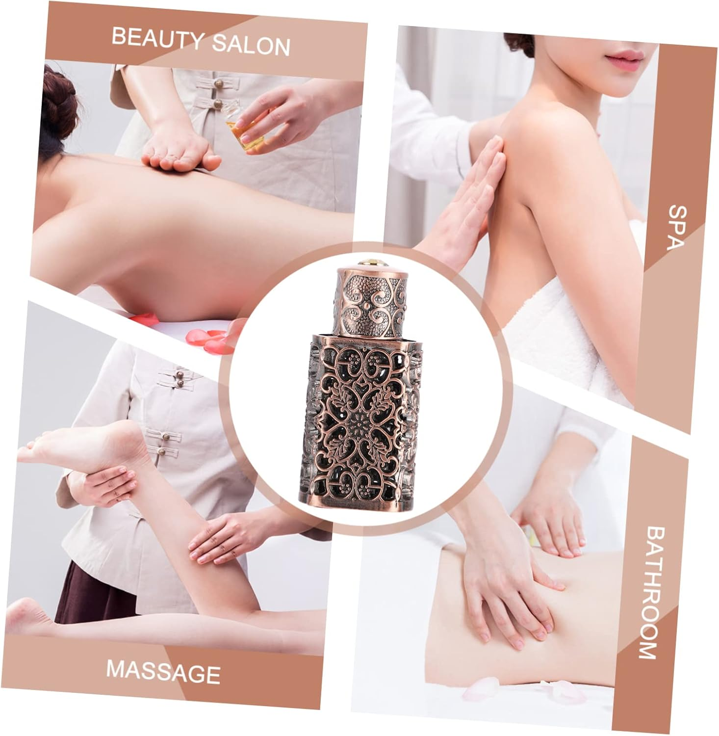 2Pcs 3Ml Perfume Spray Bottle Pump Essential Oil Dispenser for Travel and Daily Use image number 1